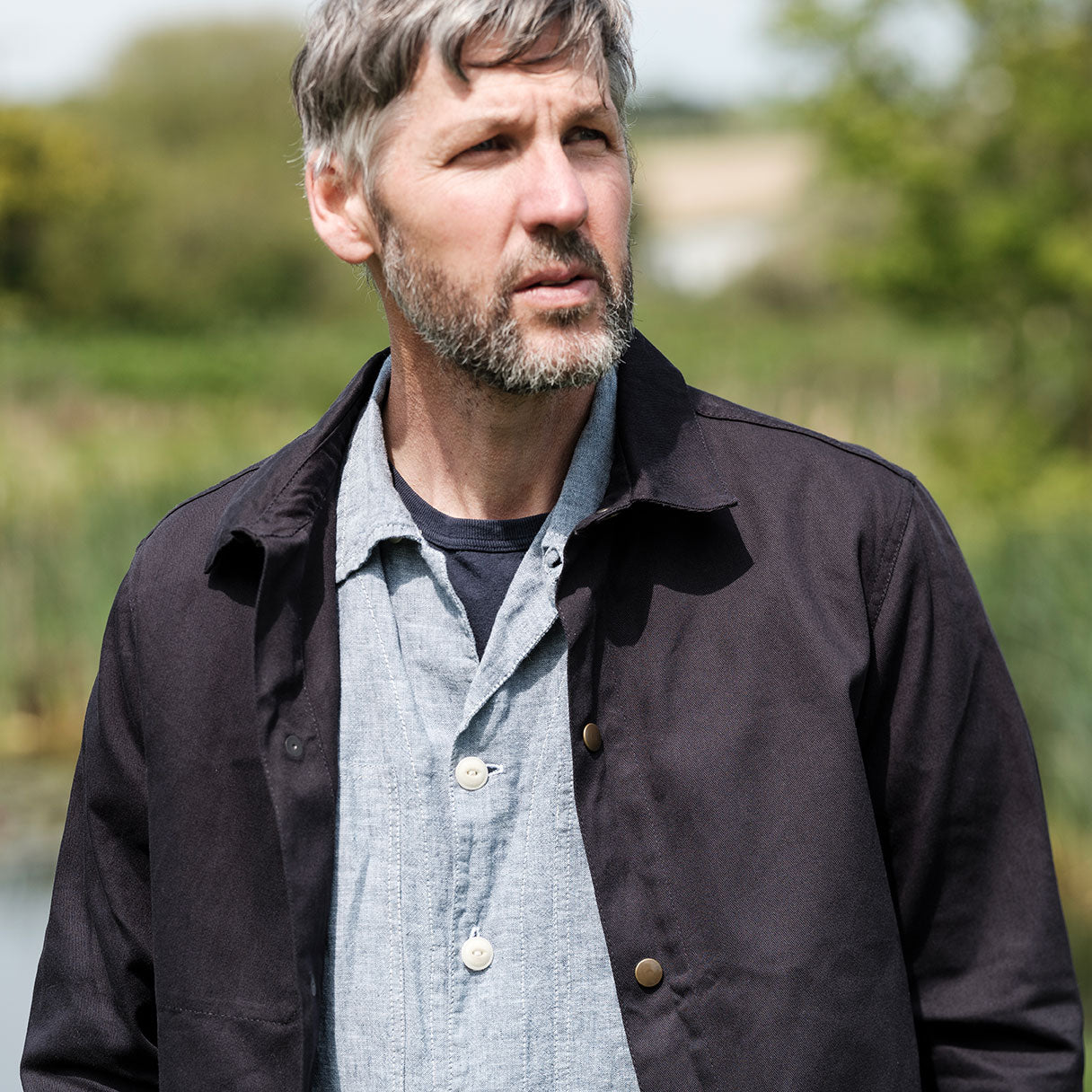The Deck Jacket - Indigo