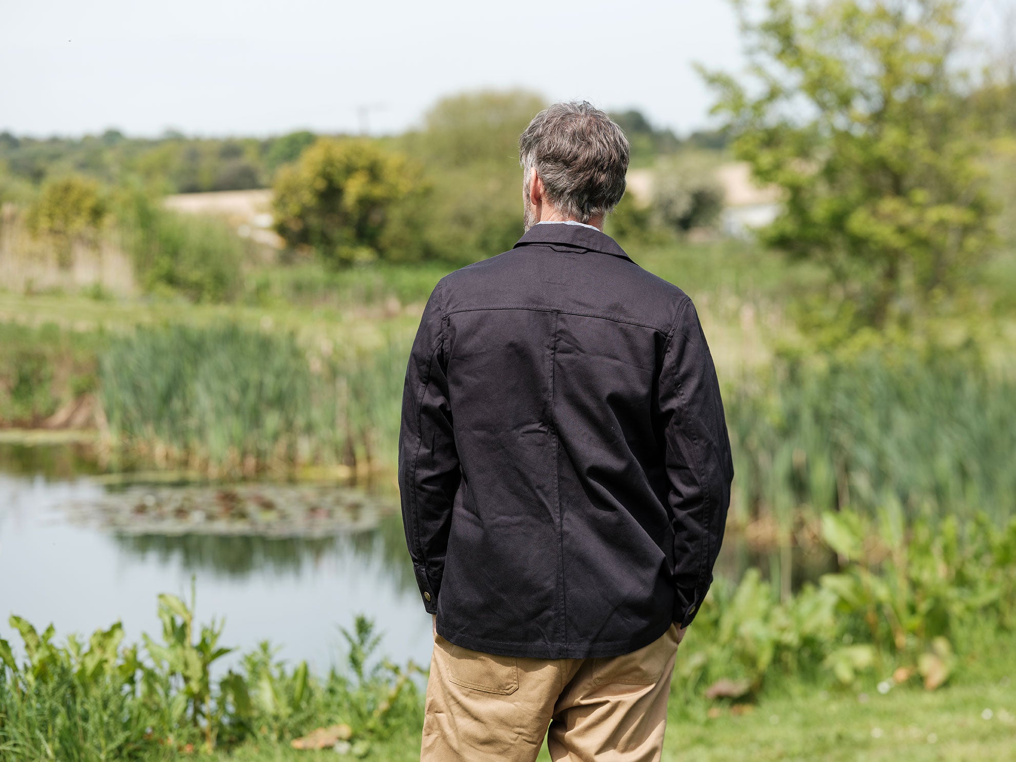 The Deck Jacket - Indigo