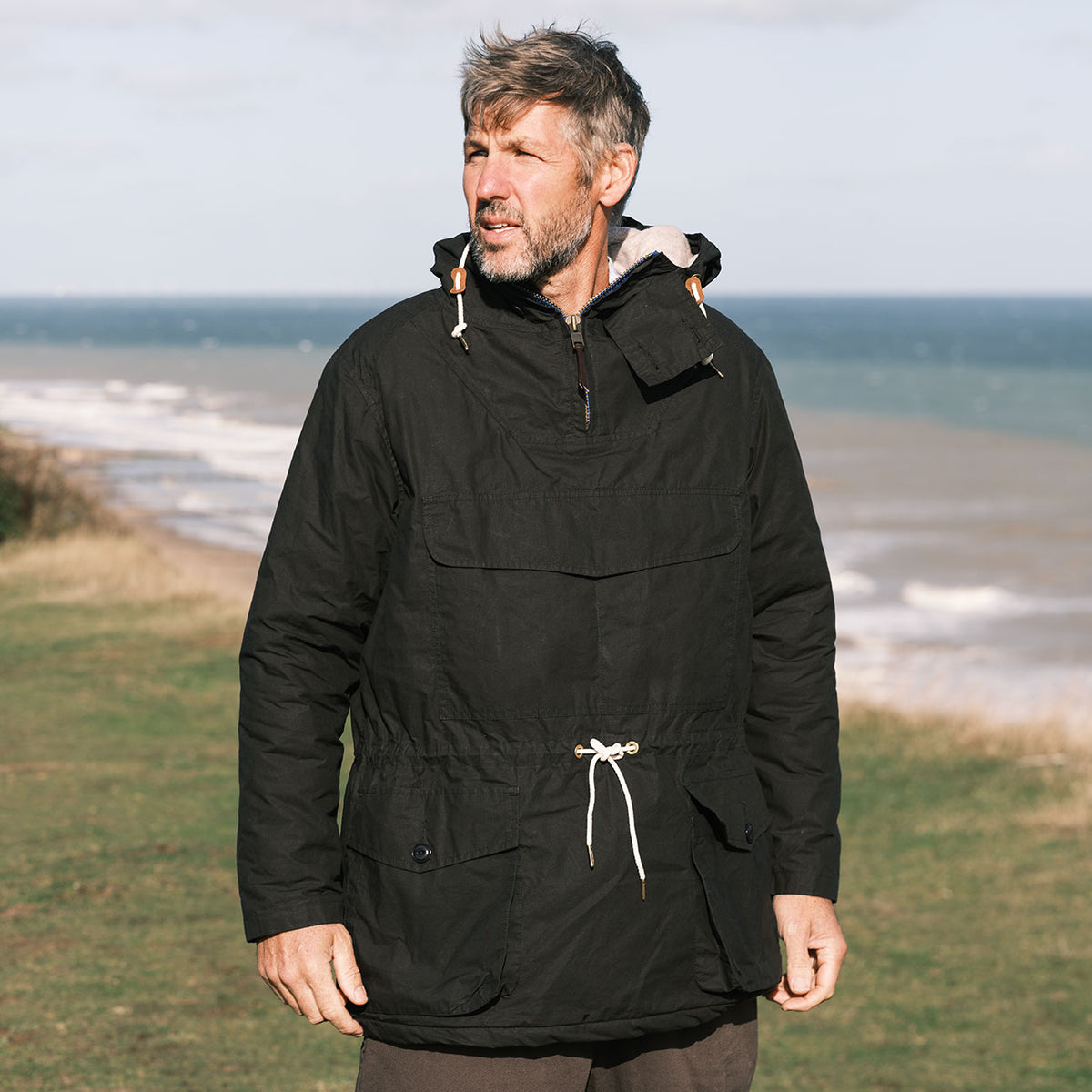 The Explorer Smock - Peat – yarmouthoilskins