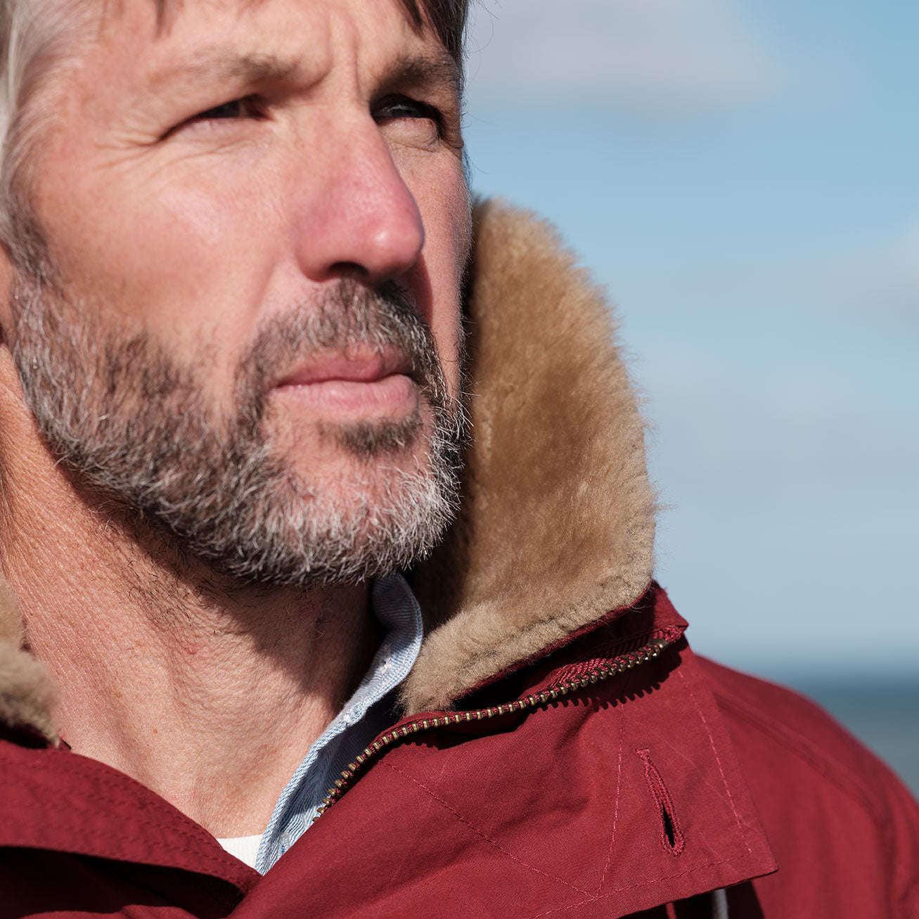 The Champion Jacket - Crimson