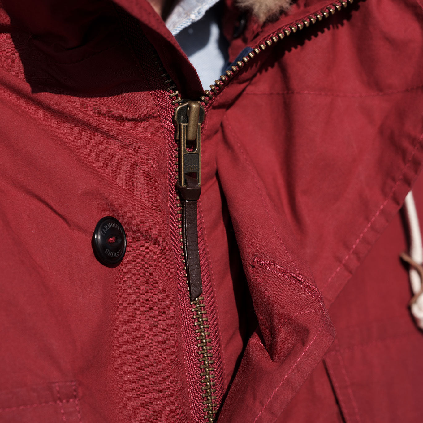 The Champion Jacket - Crimson