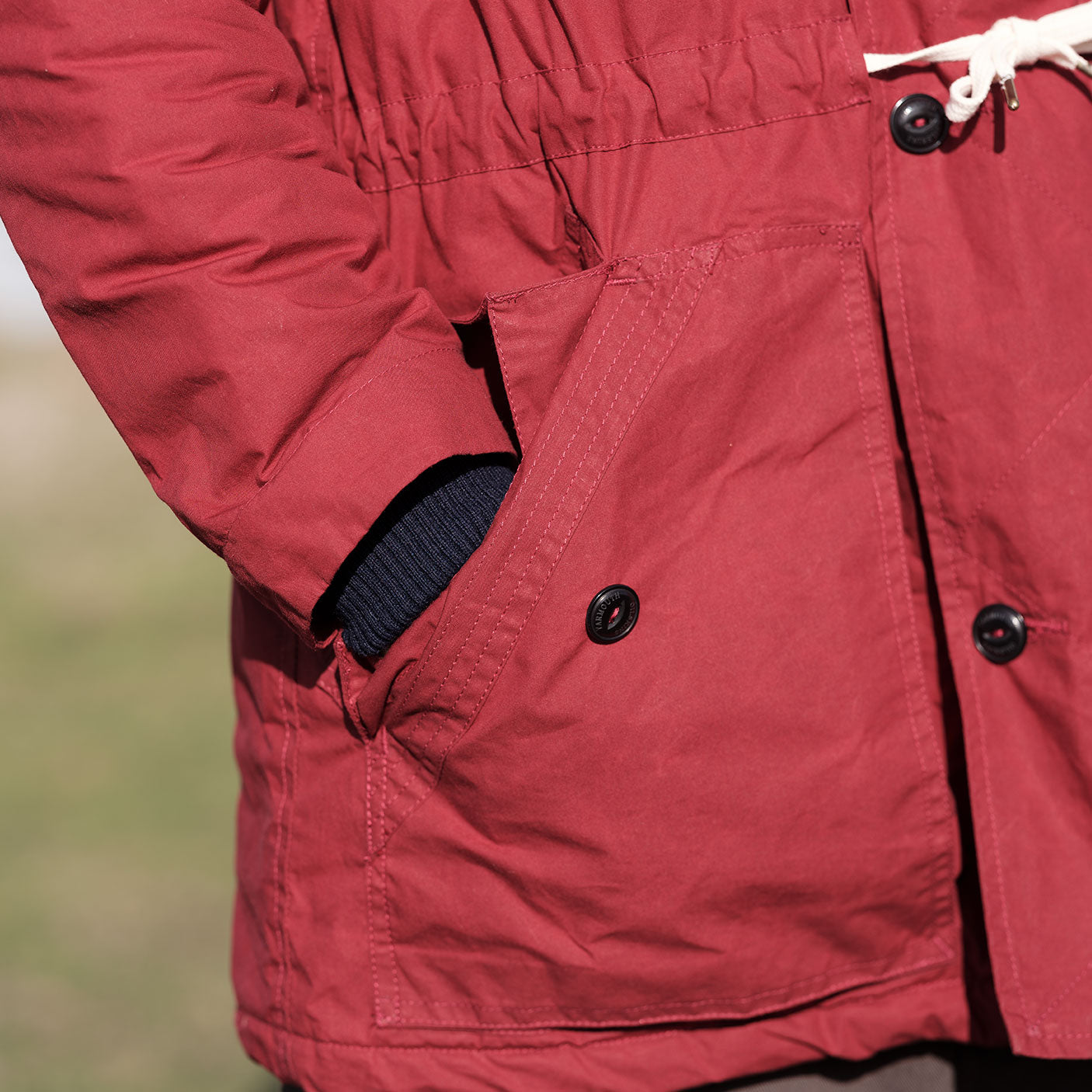 The Champion Jacket - Crimson