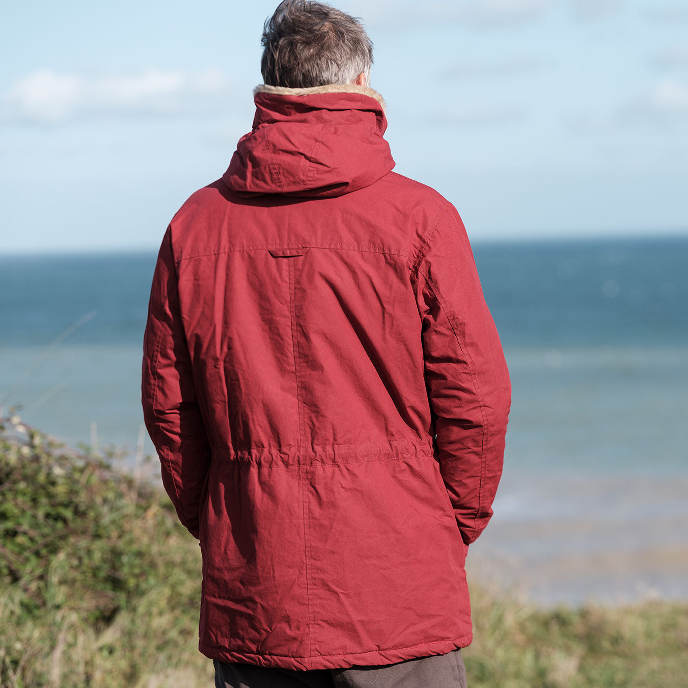 The Champion Jacket - Crimson