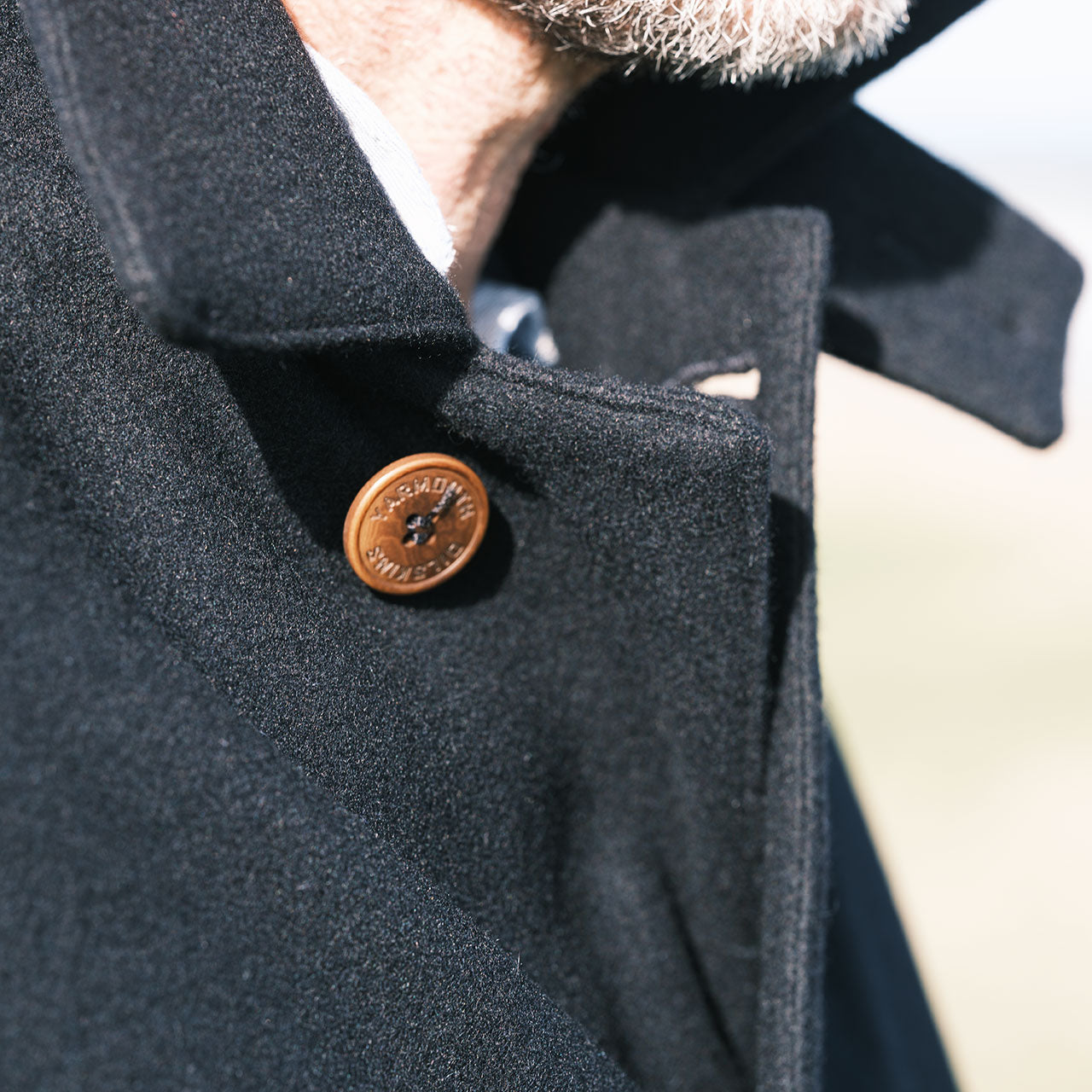 The Captain's Coat - Navy Wool