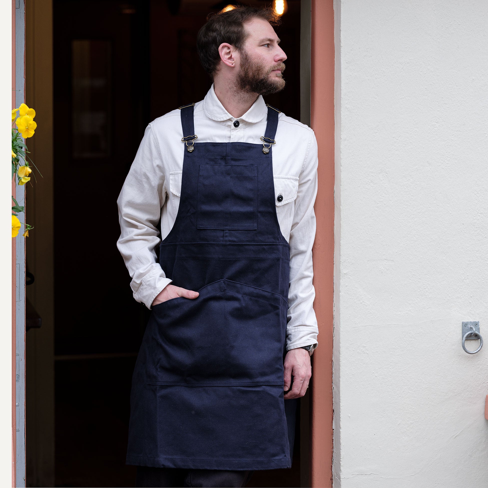 The Yarmouth Apron - Navy