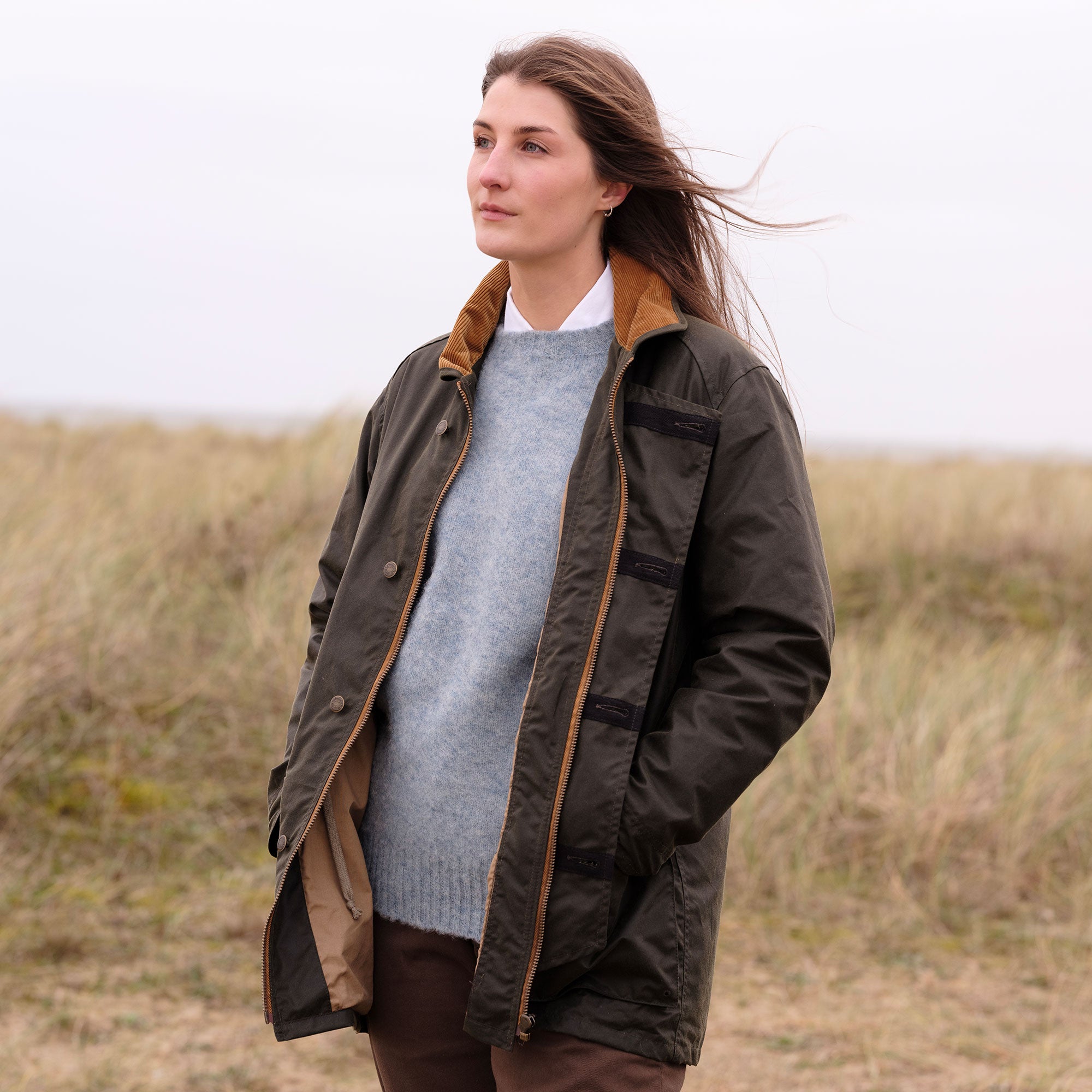The Slicker Jacket - Olive
