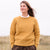 The Brushed Shetland Pullover - Mustard