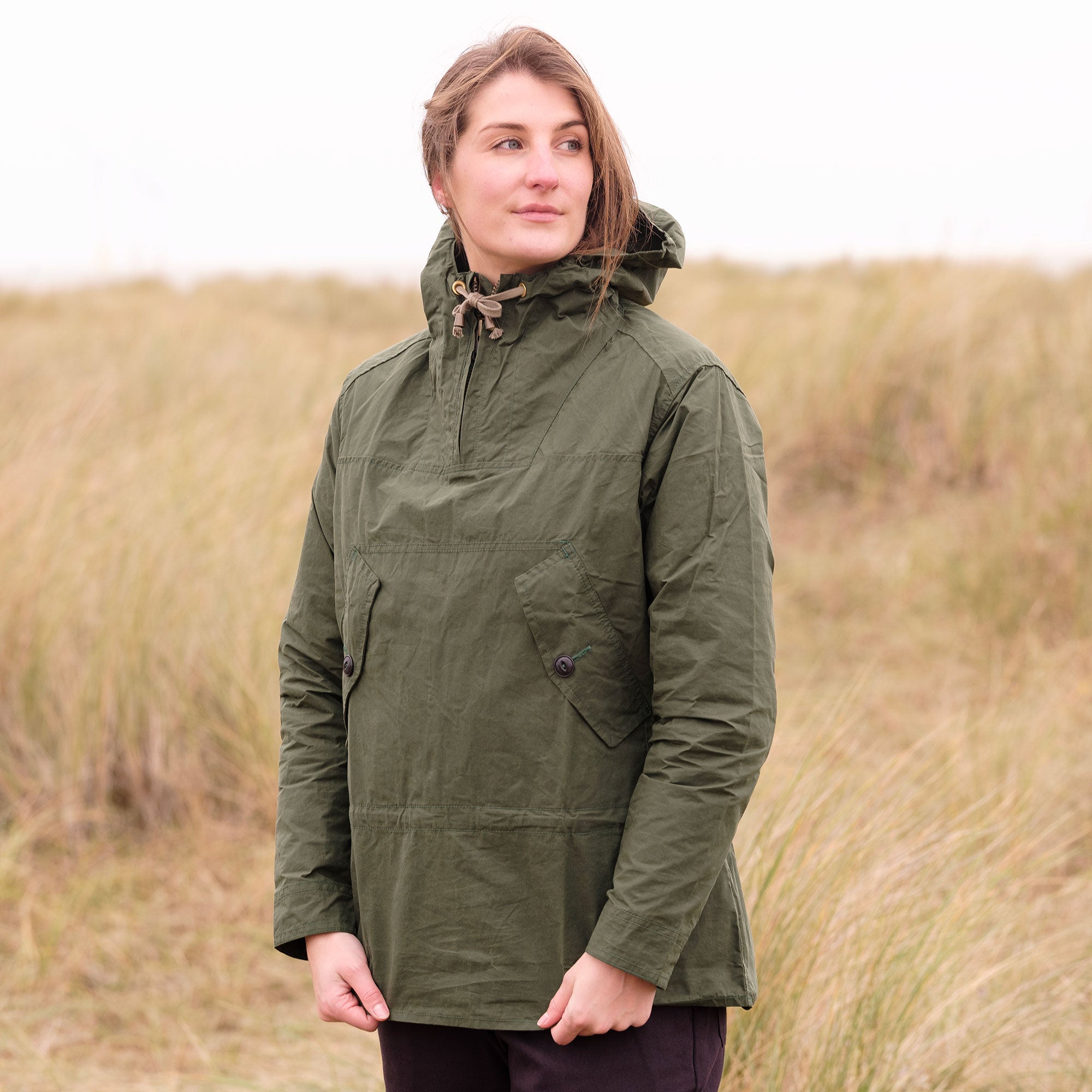 トップス BRITISH LEATHER FISHERMAN'S SMOCK Fisherman Smock UK | Made in UK | Work Smock | Traditional Smock
