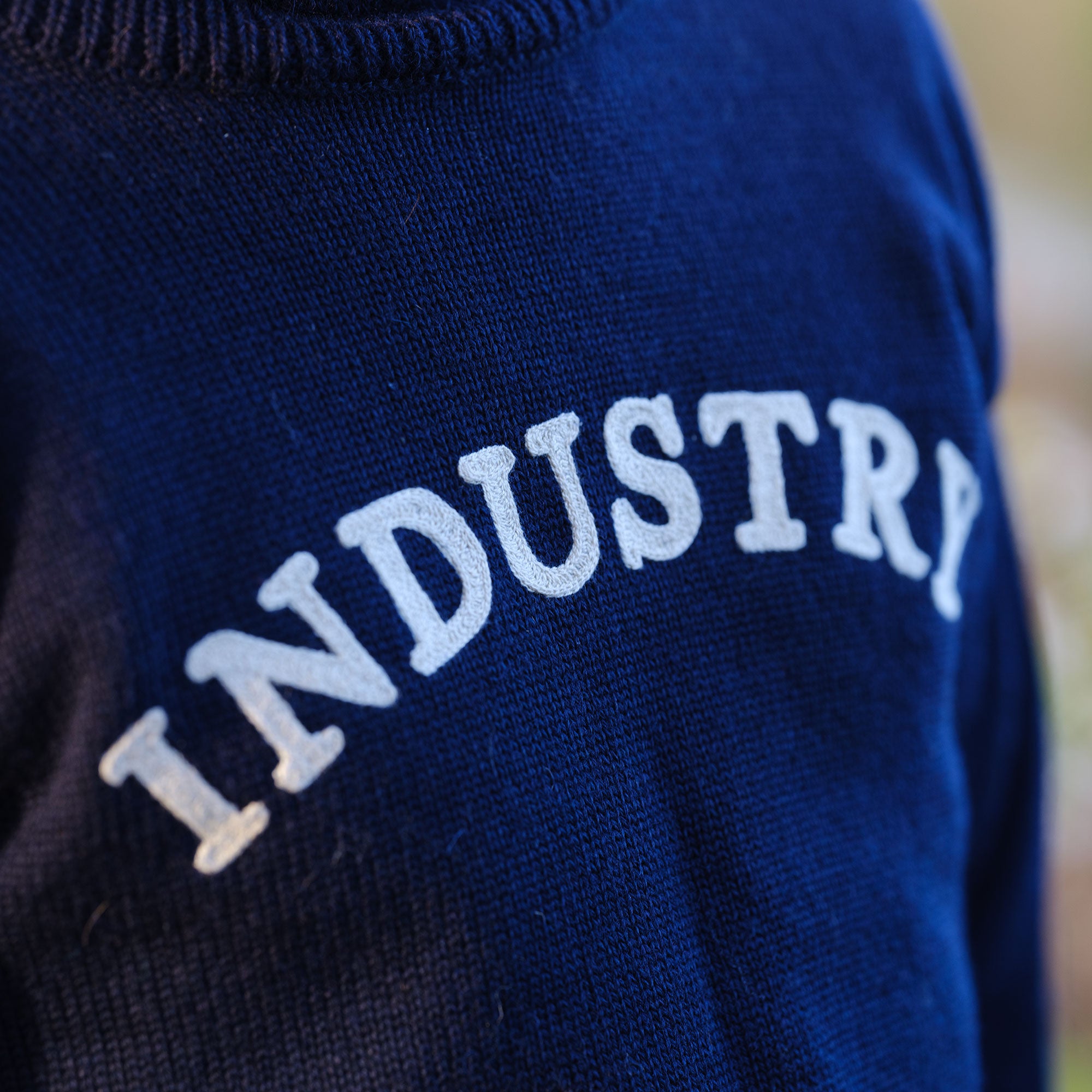 The 'Industry' Submariner Knit - Navy