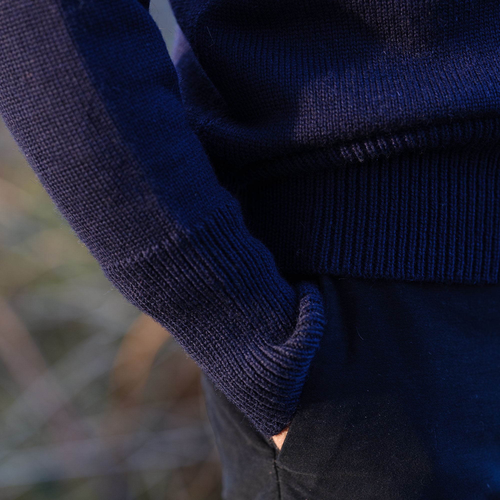 The 'Industry' Submariner Knit - Navy