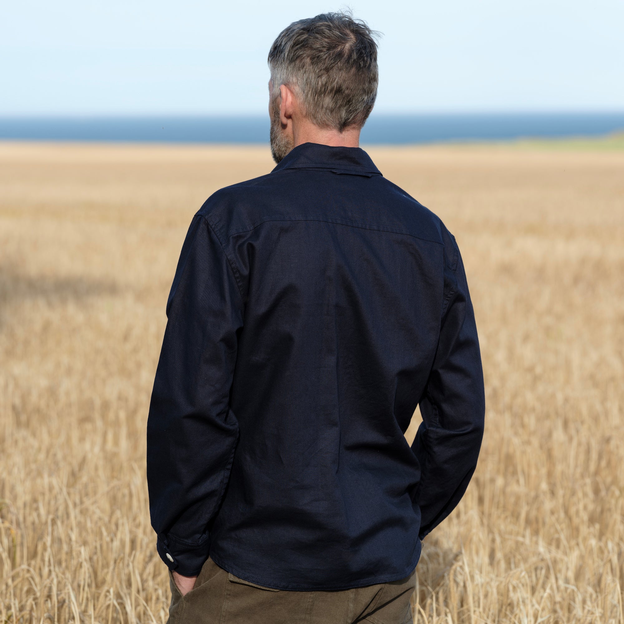 The Maritime Overshirt - Lightweight Navy