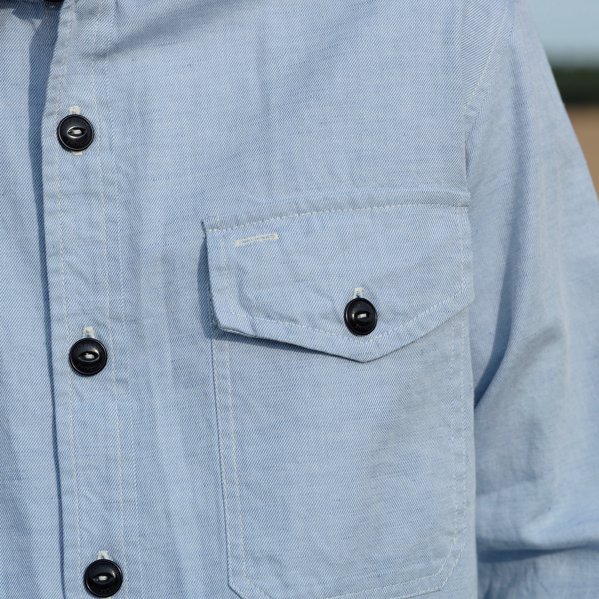 The Maritime Overshirt - Light Blue