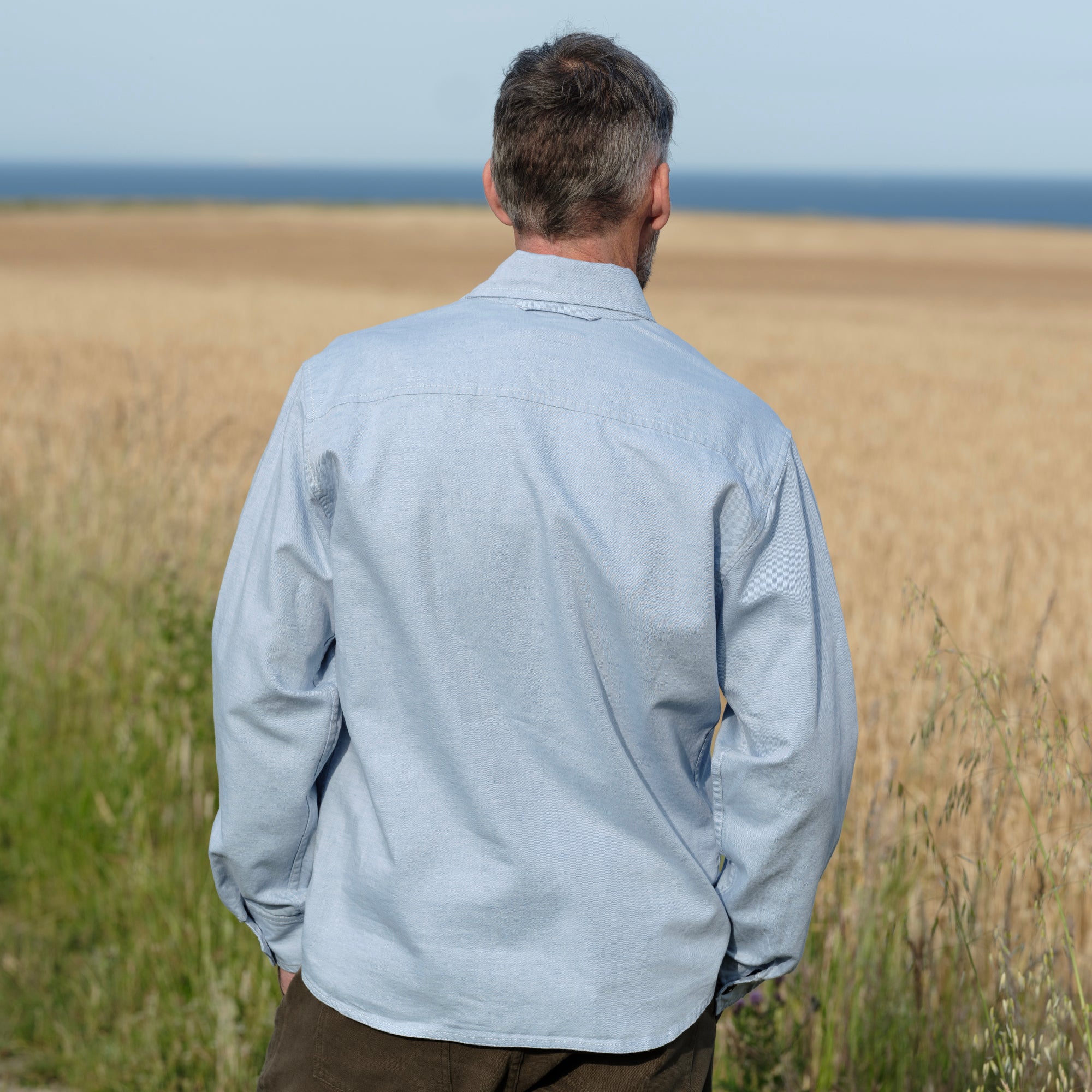 The Maritime Overshirt - Light Blue