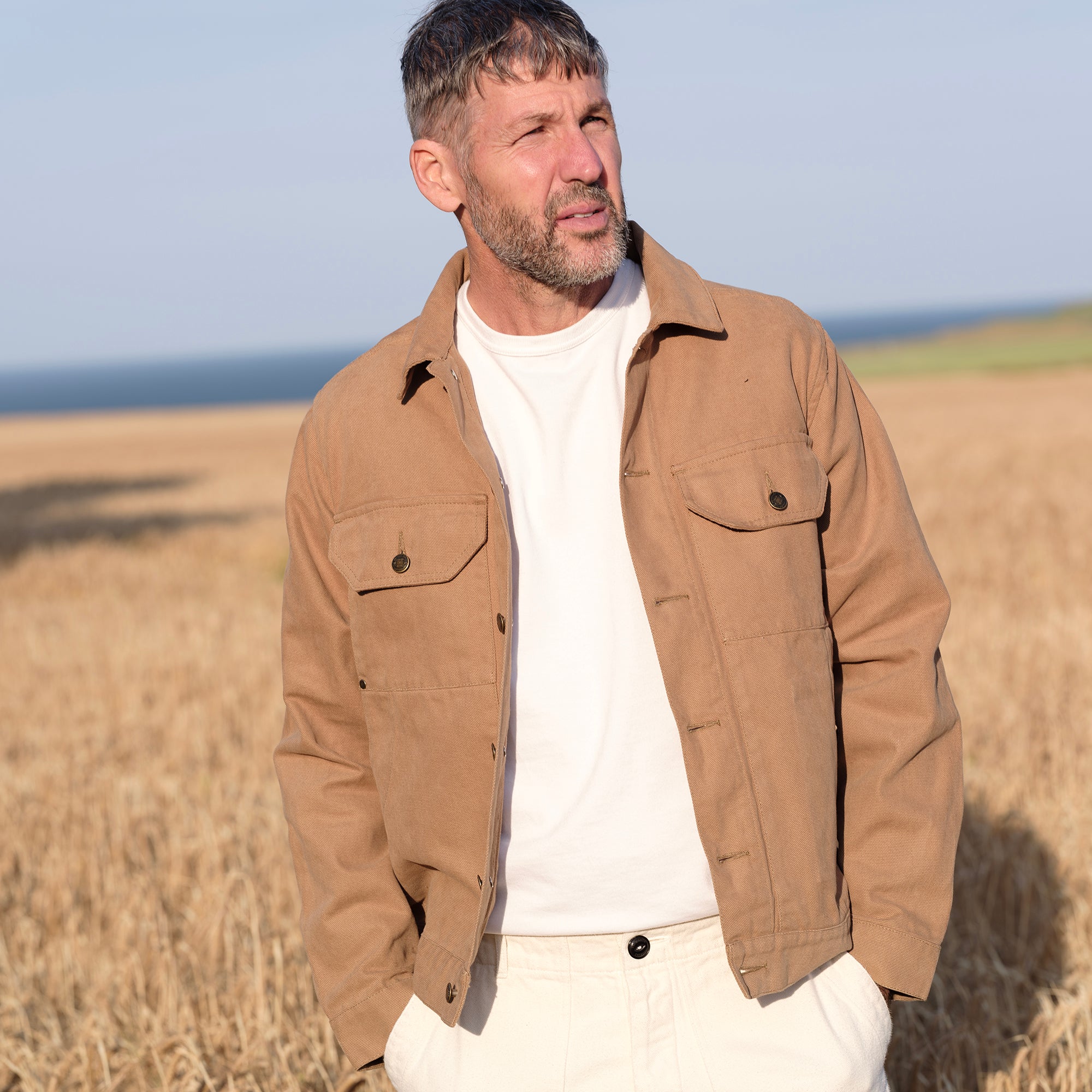 The Drivers Jacket - Khaki
