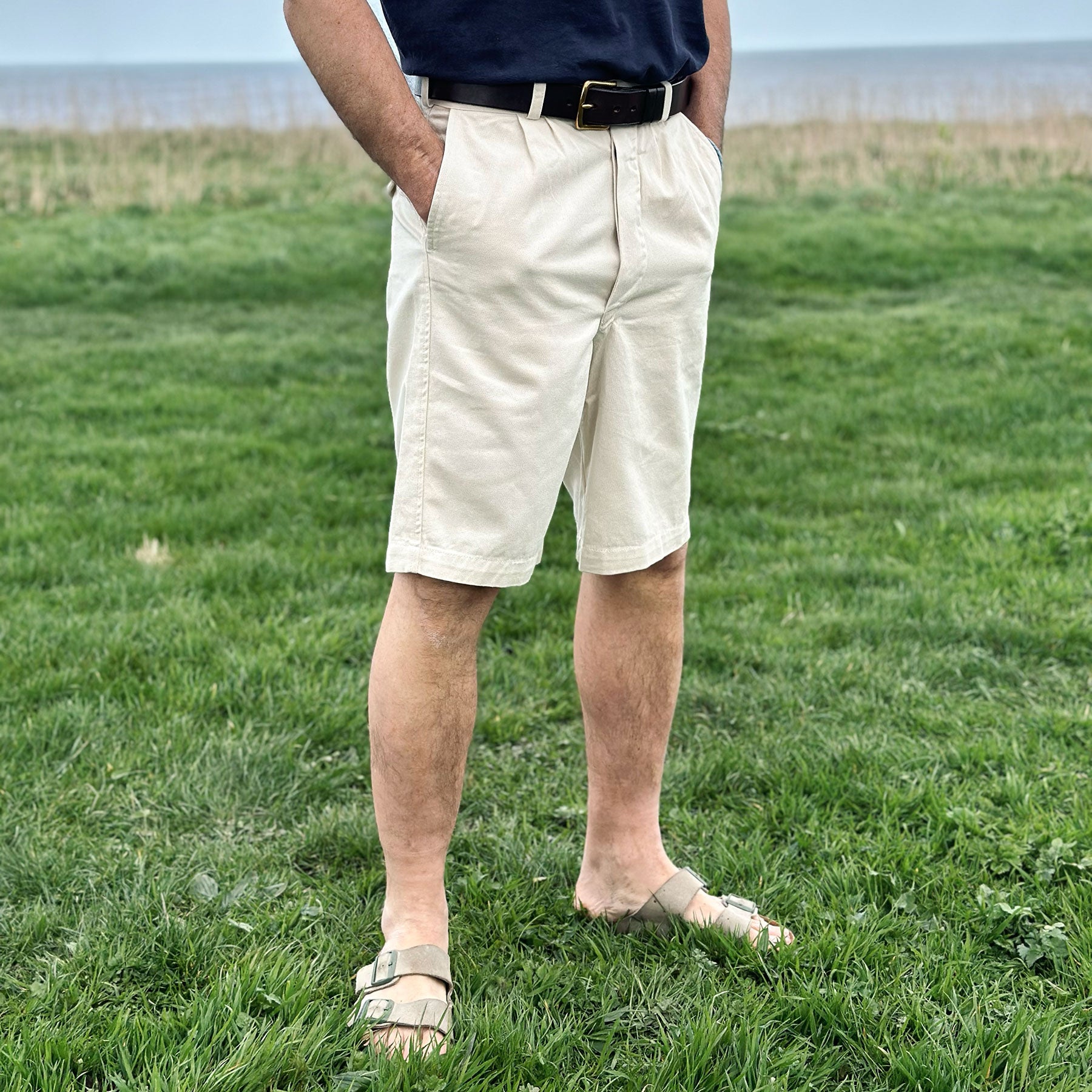 The Drill Shorts - Natural