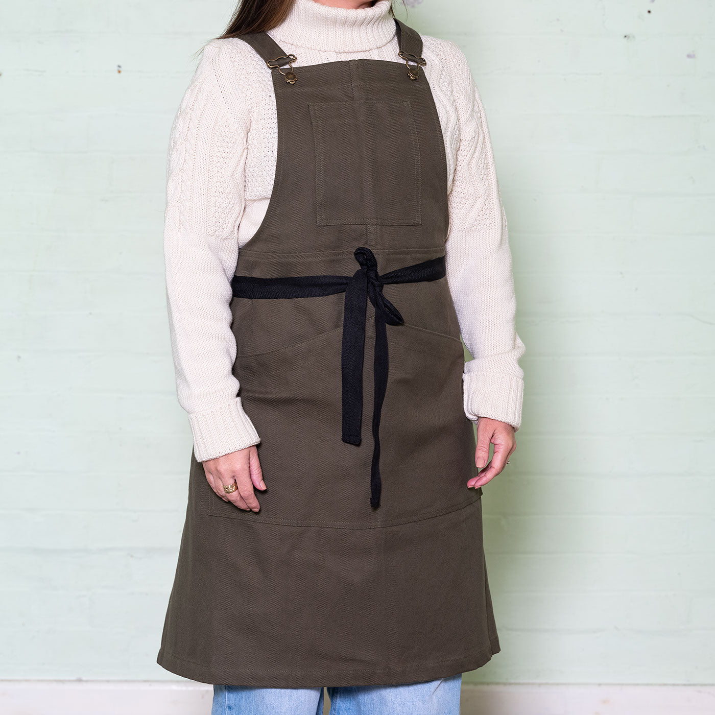 The Yarmouth Apron - Moss