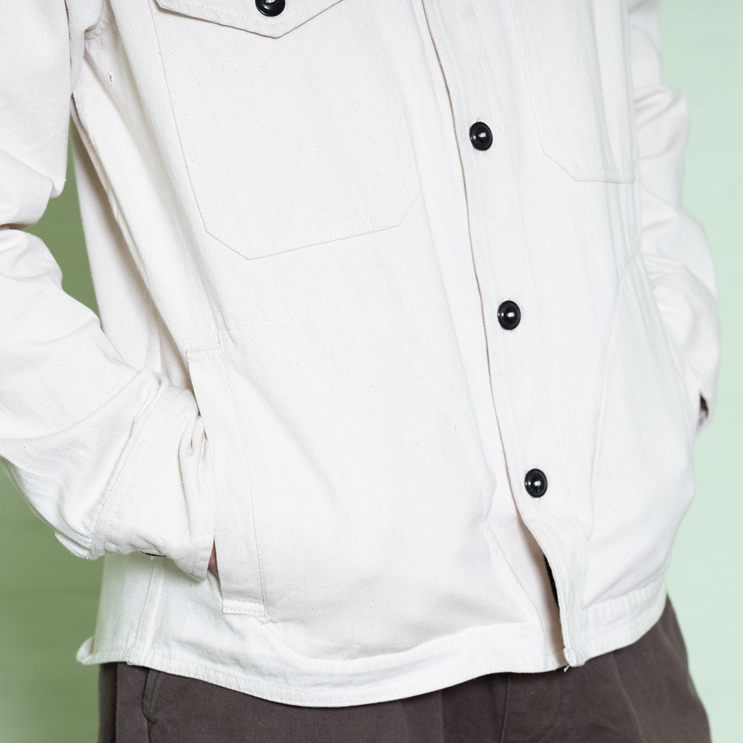 The Maritime Overshirt - Natural