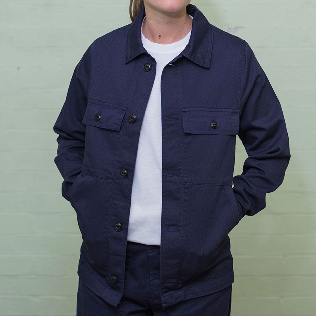 The Drivers Jacket - Navy