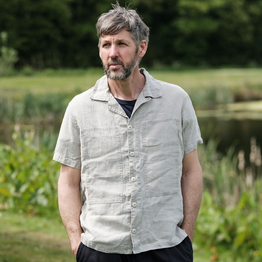 The Deck Shirt - Flax