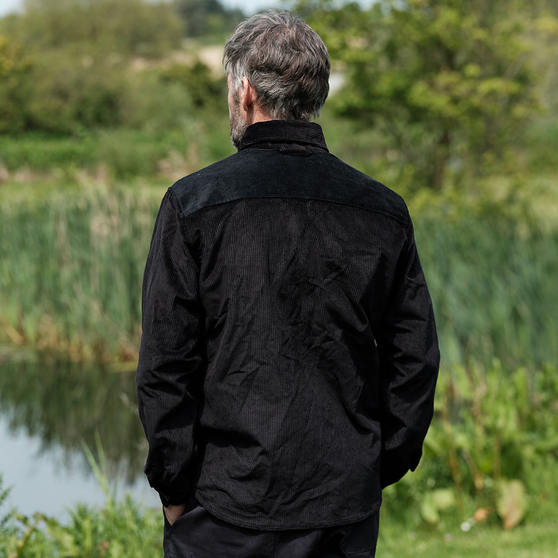 The Maritime Overshirt - Black Cord