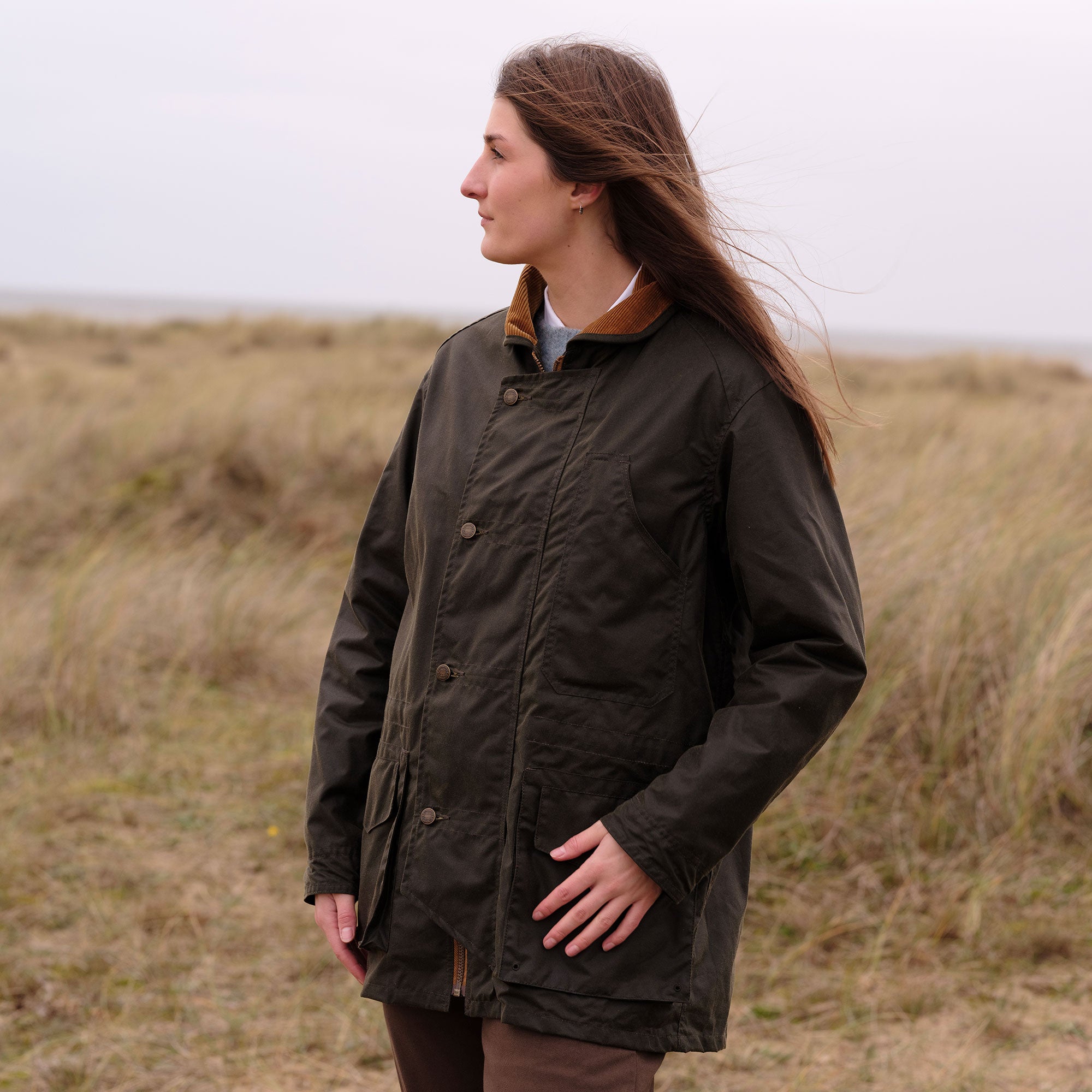 The Slicker Jacket - Olive