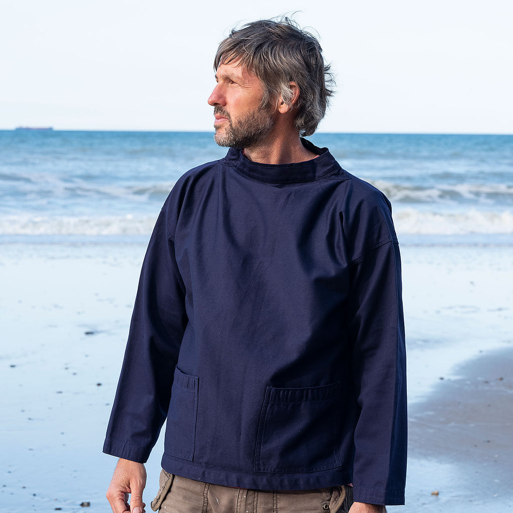 The Classic Smock - Navy – yarmouthoilskins