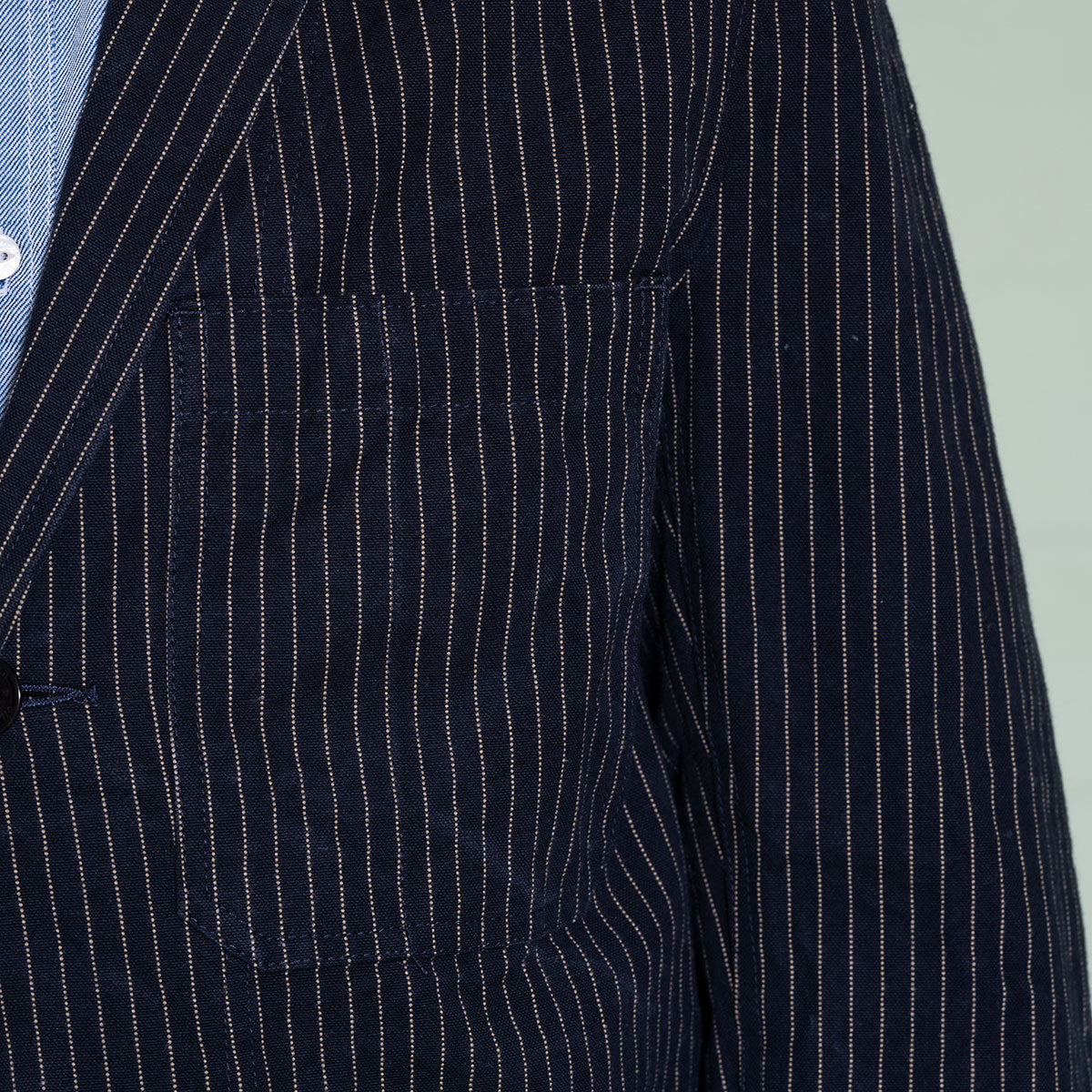 The Engineer Jacket - Chalk Stripe