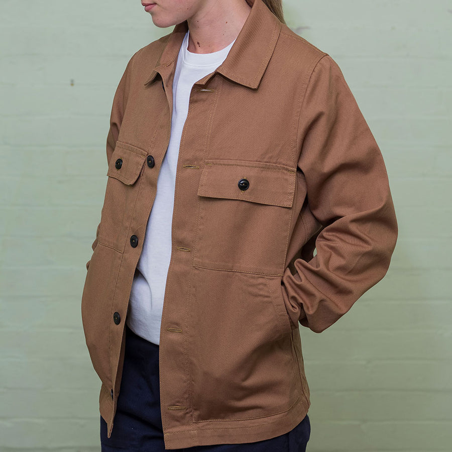 The Drivers Jacket - Khaki – yarmouthoilskins